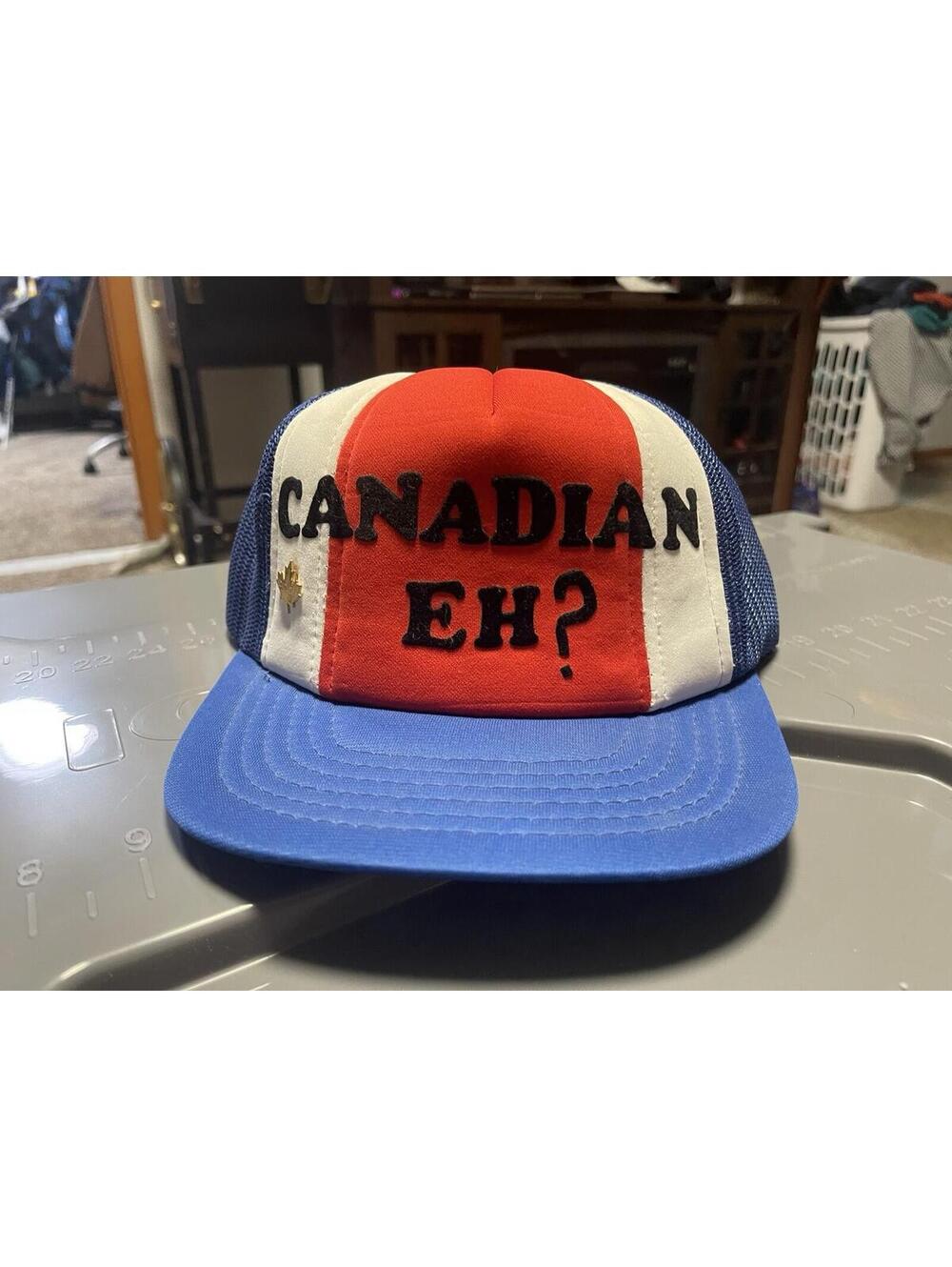Vintage Canada EH! -  Adjustable Trucker Hat Cap
